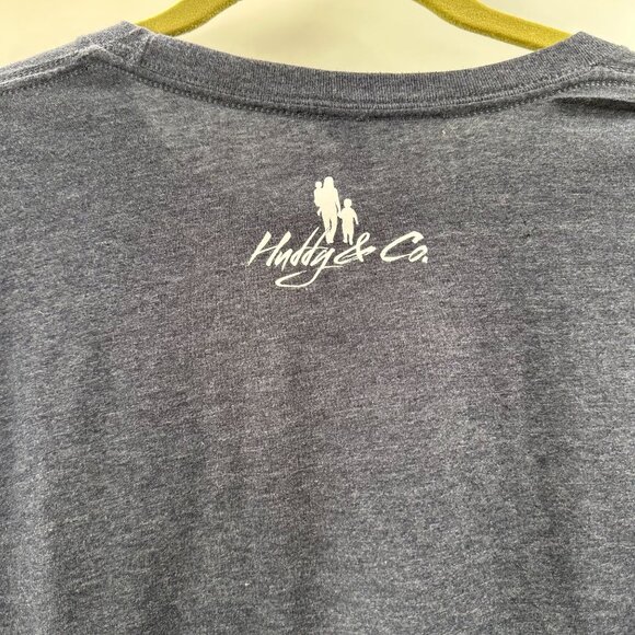 Small Town Girl Graphic T-Shirt Bella+Canvas L Navy Blue Cotton Blend Crewneck - Picture 7 of 9